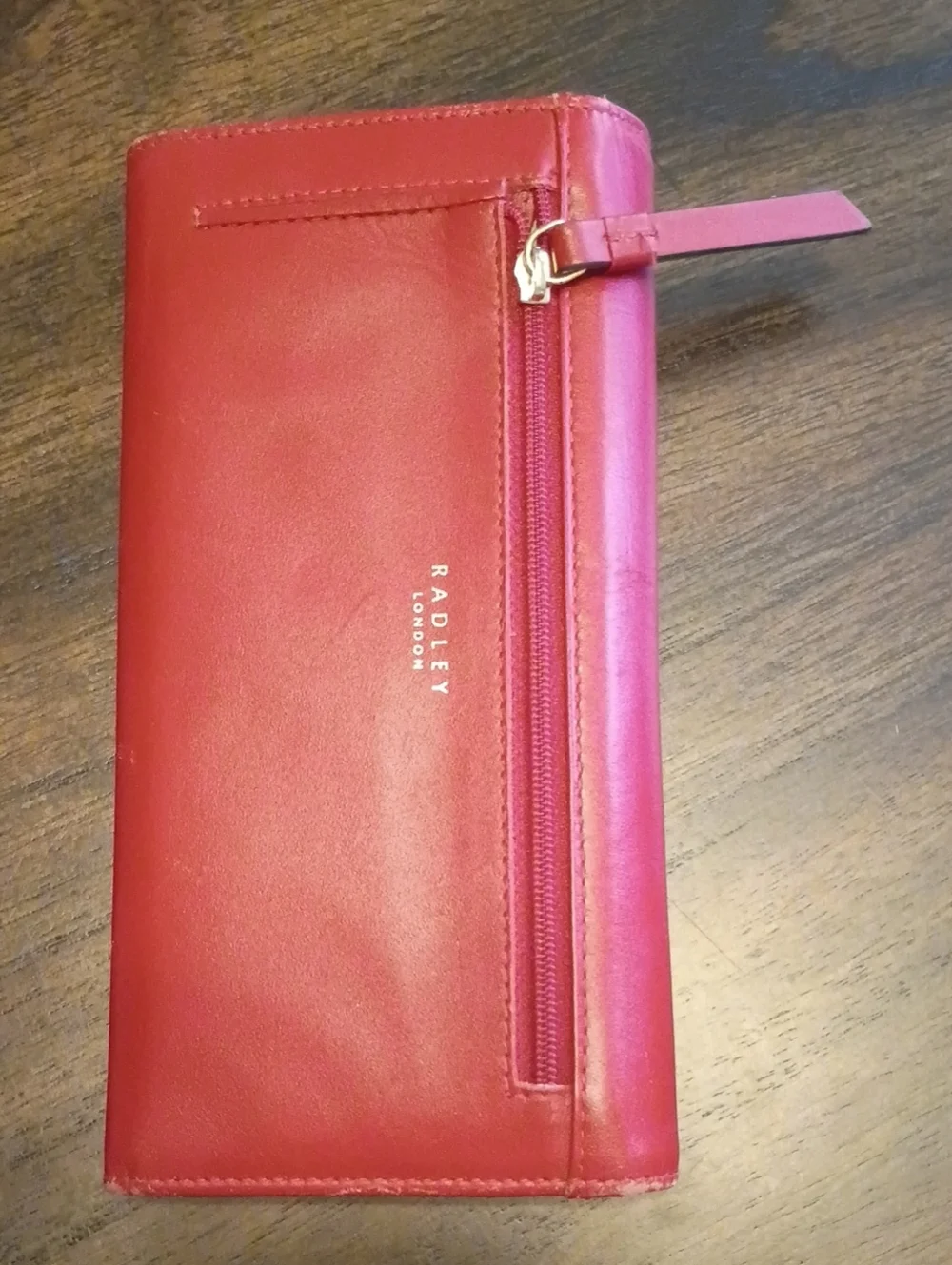 Radley London winter Christmas snow skating dog wallet